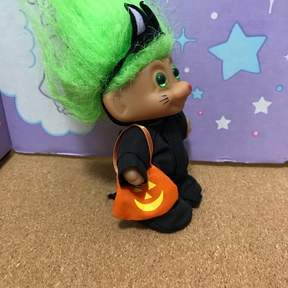 Russ Vintage Kitty Halloween Troll - Picture 7 of 8